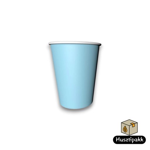 Papírpohár - Világoskék 250ml 8db