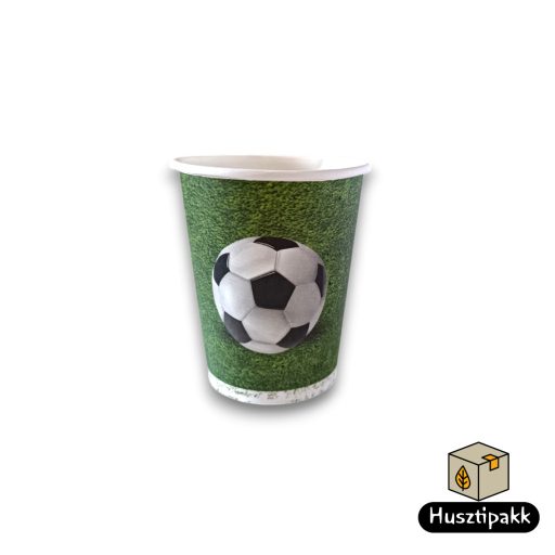 Papírpohár - Focilabda 250ml 8db