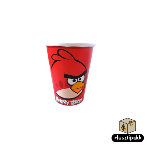 Papírpohár - Angry birds 266ml 8db
