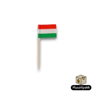 Zászló tűző magyar 6,5cm 144db