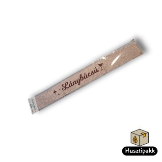 Vállszalag Lánybúcsú felirat, rosegold 1,6mx9,5cm
