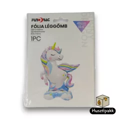 Fólia lufi Unikornis alakú 49cm