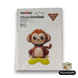 Fólia lufi Majom álló 46cm