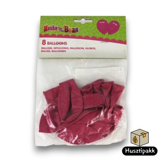 Latex lufi színes, Masha és a medve 8db