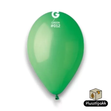 Latex lufi - Zöld 26cm 100db (G90/012)