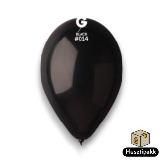 Latex lufi fekete 26cm 100db (014)