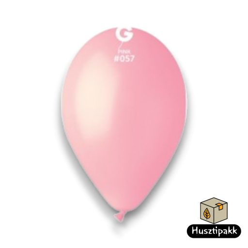Latex lufi - Rózsaszín 26cm 100db