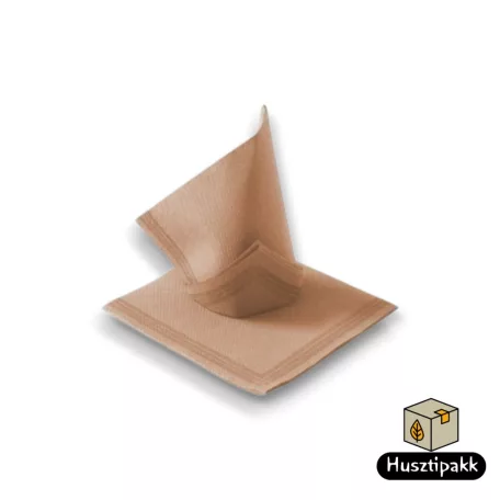 Textilhatású szalvéta, Tendance- Cappucino (21-90), 38x38cm 50db