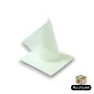 Textilhatású szalvéta, Tendance - Fehér (21-61), 38x38cm 50db