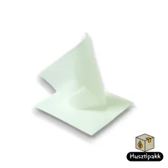   Textilhatású szalvéta, Tendance - Fehér (21-61), 38x38cm 50db