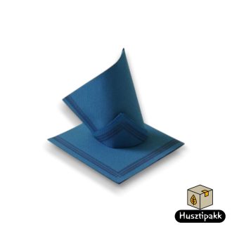   Textilhatású szalvéta, Tendance - Sötétkék (21-86), 38x38cm 50db