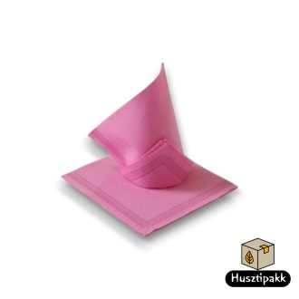   Textilhatású szalvéta, Tendance - Pink (21-77), 38x38cm 50db