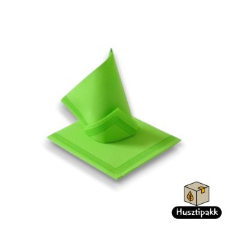   Textilhatású szalvéta, Tendance - Zöld (21-81), 38x38cm 50db