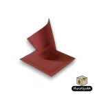 Textilhatású szalvéta, Tendance  - Bordó (21-79), 38x38cm 50db