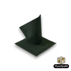   Textilhatású szalvéta, Tendance- Fekete (21-89), 38x38cm 50db