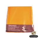 Textilhatású szalvéta, Tendance - Narancs (21-75), 38x38cm 50db