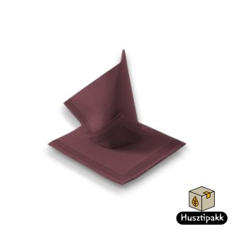   Textilhatású szalvéta, Tendance - Szilva (21-91), 38x38cm 50db