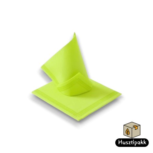 Textilhatású szalvéta, Tendance - Kiwi (21-93), 38x38cm 50db