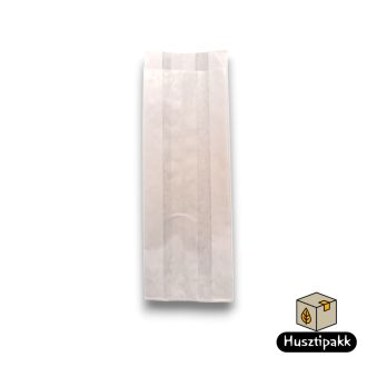 Papírtasak fehér, NYOMELL 20dkg,10x3,5x18cm 100db
