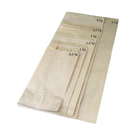 Papírtasak barna WIMEX 5kg 500db (20+7x43 cm)