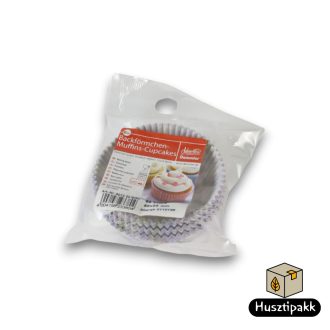 Muffin Sütőforma - Láma mintás, 50x25mm 60db