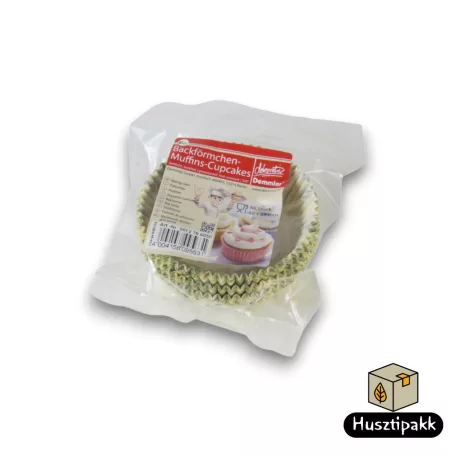 Muffin Sütőforma - Kaktusz mintás, 50x25mm 60db