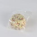 Muffin Sütőforma - Rénszarvas mintás, 50x25mm 60db