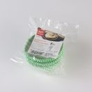 Muffin Sütőforma - Zöld fehér csíkos, 50x25mm 60db