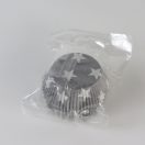 Muffin sütőforma - Csillag mintás, szürke 50x25mm 60db