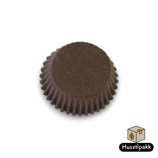Bonbon kapszli - Sötétbarna 30x15mm 100db, ECOPACK
