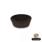 Bonbon kapszli - Sötétbarna 30x15mm ECOPACK 100db