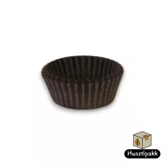 Bonbon kapszli - Sötétbarna 30x15mm ECOPACK 100db