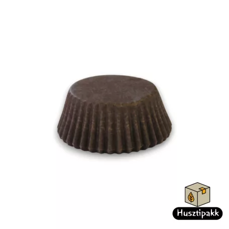 Bonbon kapszli - Sötétbarna 30x15mm ECOPACK 100db