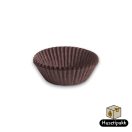 Bonbon kapszli - Sötétbarna, 29x16mm 1000db