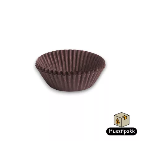 Bonbon kapszli - Sötétbarna, 29x16mm DEMMLER 1000db