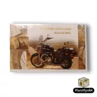 Képeslap - Nyugdíjba vonulásod alkalmából - Fekete motor B