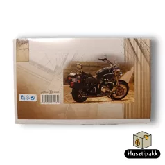  Képeslap - Nyugdíjba vonulásod alkalmából - Fekete motor B