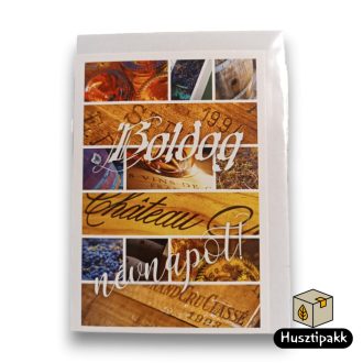 Képeslap - Boldog névnapot! - Boros kollázs D