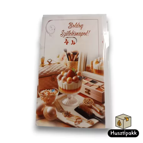 Képeslap - Boldog Születésnapot! - Állítható számok, sütemények, sminkek CC