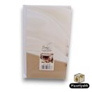 Képeslap - Keresztelődre szeretettel! - Kehely, biblia, fehér rózsák, gyertya CC