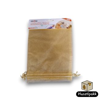 Organza tasak - Arany 3db (17x23cm)
