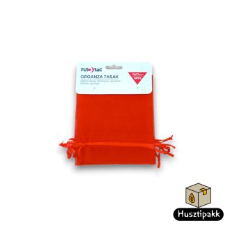 Organza tasak - Piros 5db (11x13cm)