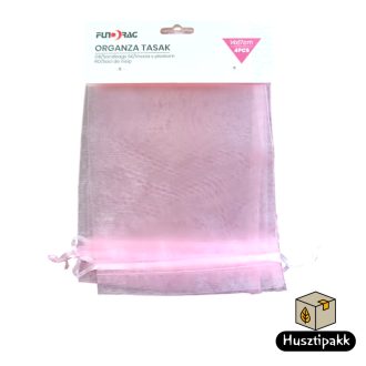 Organza tasak - Rózsaszín 4db (14x17cm) Organza tasak - Rózsaszín 4db (14x17cm)