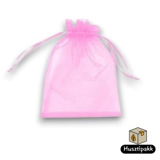 Organza tasak - Rózsaszín 4db (14x17cm)