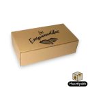 Papírdoboz barna empanada - 23x12x7cm