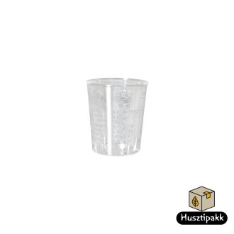 Snapszos Pohár műanyag 2cl 50db