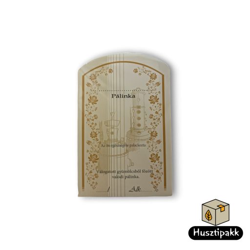 Pálinka címke - Üres cimke 10db