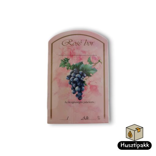 Bor címke - Rosé bor