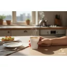 Műanyag Pohár, 1dl FEHÉR 100db