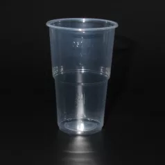 Műanyag Pohár, 5dl VÍZTISZTA 50db